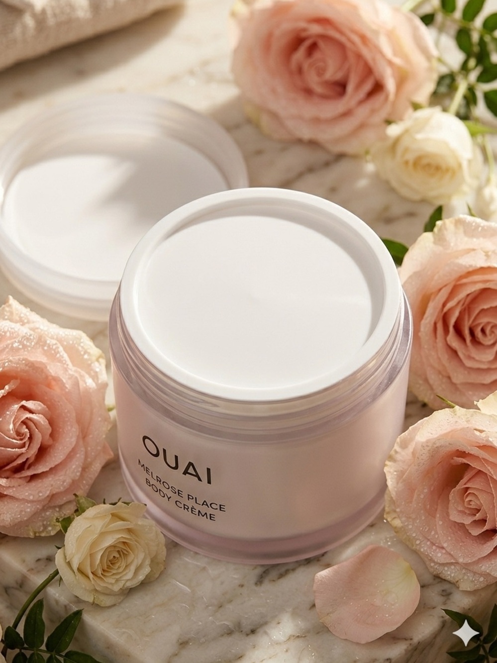 NEW OUAI Melrose Place Body Crème & Body Wash Set - Luxury Skincare Gift - Picture 3 of 9